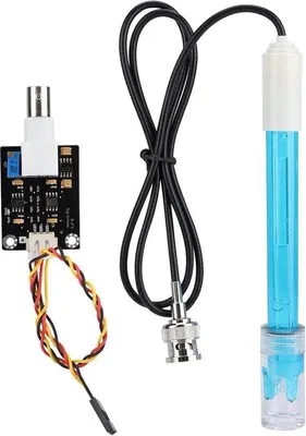 Productafbeelding van Famanu pH-sensormodule met composietelektrode - Testcodesensor met pH-sonde