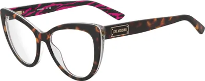 Produktbild von Moschino Love MOL649 Pink havana pattern 55/17/140 Damen Brillen