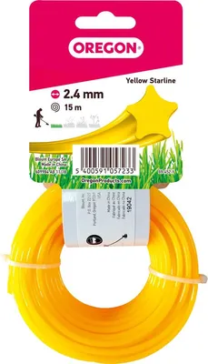 Image de Fil étoilé jaune 2 4 mm 15 m