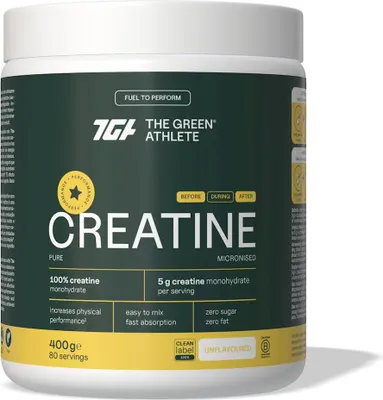 KREATYNA BEZGLUTENOWA 400 g - THE GREEN ATHLETE