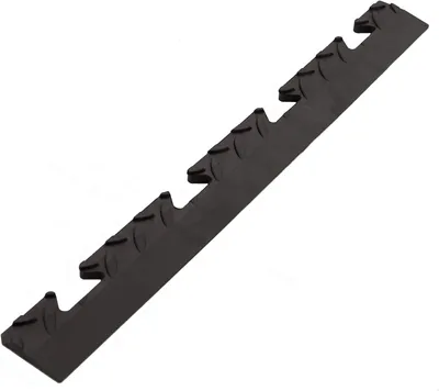 Image de Bordure femelle pour Dalle PVC noire Clipsable Sol Antidérapant Carré Noir Garage Atelier PS50CRN/F Art Plast