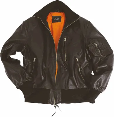 Produktbild von BW Lederjacke Flieger schwarz, 52