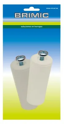 Rollladenanschlag 2 Stück, Kunststoff Elfenbein, 60 x 20 mm