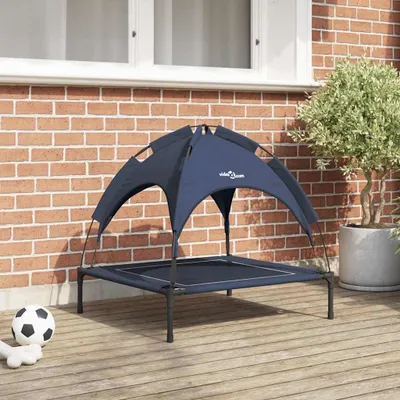 Produktbild von (Robust Möbel)Hundebett - elegantes Design - Hundesofa/Hundekissen - Marineblau 71x64x71cm Stahl Promotion834171 - Hundebetten