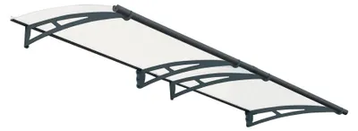 Produktbild von Palram - Canopia Vordach Aquila 3000 Anthrazit 92x300x18 cm