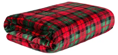 Produktbild von HOMLA TARTAN Karo-Decke mit Sherpa 150x200 cm