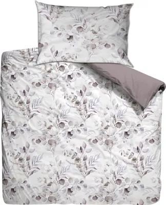 Produktbild von L'Essentiel Linge de Maison, Nadia - Lilac, Einzelbettwäsche-Set (DE), Lila, 100 % Baumwolle, 135 x 135 cm