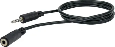 Obrázok produktu pre Schwaiger Audiokabel - Mini-Stecker (M) bis Mini-Stecker (W)