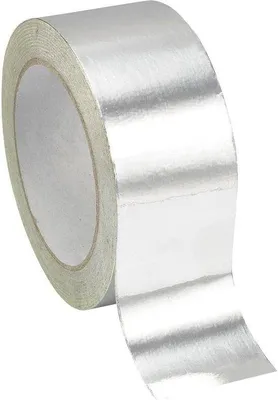 Produktbild von Aluminium Doppelband 1564137 silber 50-m-x-25-mm Acryl.