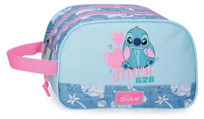 Obrázek produktu pro Univerzální kosmetická taštička Disney Stitch Hearts