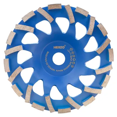 Image de Meule diamantée de 180 mm x 22,23 mm pour béton, pierre naturelle, granit