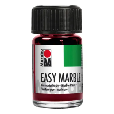 A bottle of Marabu Easy Marble paint.