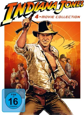 Produktbild von Indiana Jones 1-4