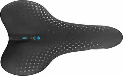 Zdjęcie produktu dla San Marco Trekking Gel Small 30-60° Schwarzer Wildleder-Sattel