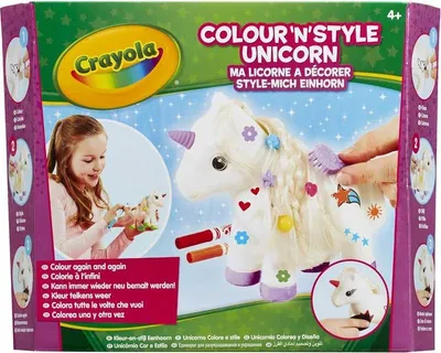 Produktbild von Crayola 5025123930206, Einhorn, Mädchen, 4 Jahr(e), Weiß
