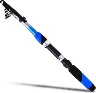 Produktbild von 2.1M Portable Teleskop Angelrute Fiberglas Angelrute Reise Meer Fischen Spinnrute