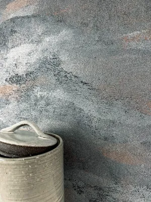 Produktbild von NEWROOM Tapete Mislav Grey Grau Vliestapete - Modern Unifarbe Glitzer Germany