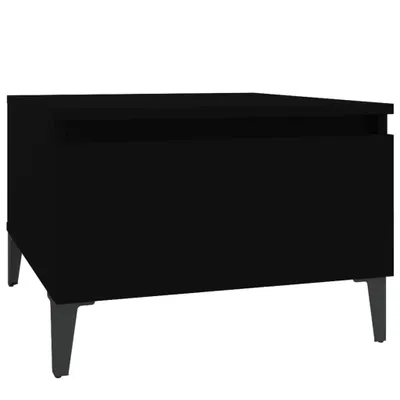 Obrázek produktu pro vidaXL Boční stolek černý 50x46x35 cm Dřevěný materiál