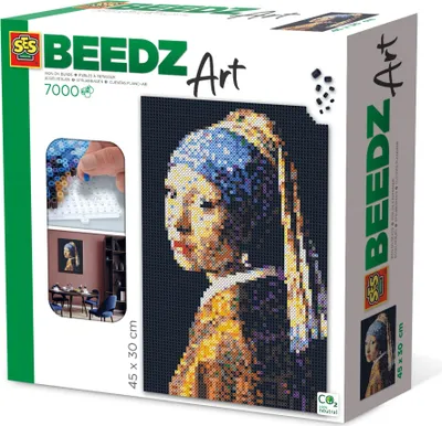 Image de SES BeedzArt corail.fille avec perle 06004