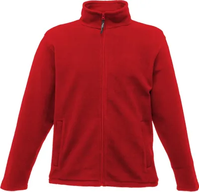 Produktbild von Regatta Herren Mikrofleece-Jacke mit durchgehendem Reißverschluss BC2042 (L) (Rot)