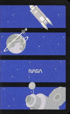 Produktbild von Moleskine Nasa-inspiriertes Volant Journal, L/A5, blanko, weicher Einband