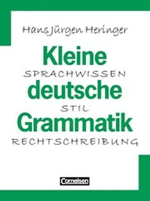 Produktbild von Kleine deutsche Grammatik. Neue Rechtschreibung