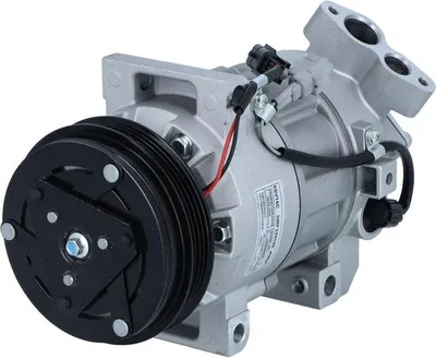 Obrázek produktu pro Kompresorový klimatizační systém s řemenicí s klínovým žebrováním 112 mm NRF pro RENAULT CLIO IV