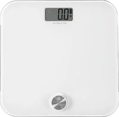 Produktbild von Macom Smart Body Scale, Elektronische Personenwaage, 180 kg, 100 g, Weiß, kg / lb, Quadratisch