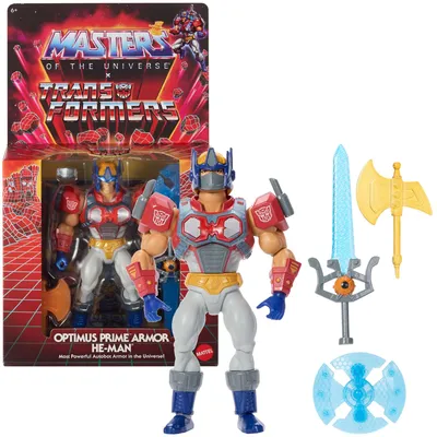 Produktbild von He-Man Masters Of The Universe Transformers Optimus Prime Figur