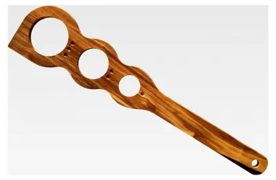 Produktbild von Spaghetti-Maß-Kochlöffel aus Olivenholz, 30 cm, 3 Portionsgrößen