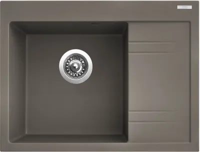 Obrázok produktu pre Granitový drez RIM 650 L Truffle 500 x 650 mm sivá SIGRI65050054L
