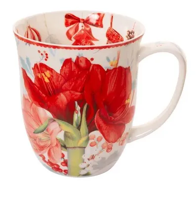 Produktbild von Kaffeebecher Amaryllis, Tasse, Teetasse, Kaffeetasse, Blume, Blüte