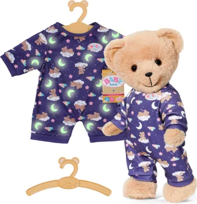 Produktbild von BABY born Teddy's Romper Glow in the Dark, Puppen-Strampler, 1 Jahr(e)
