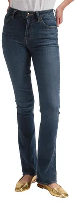 Obrázok produktu pre LEE - Dámske džínsy - Vysoký pás, strih bootcut - Model Breese Boot - Modrý detail