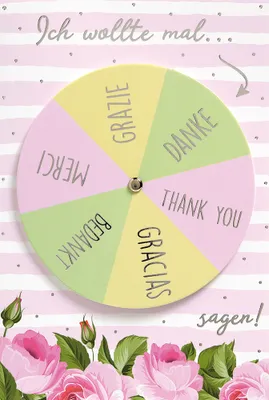 Produktbild von Danke - Moving Cards - Klappkarte mit beweglichem Element - Format