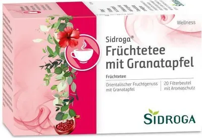Produktbild von Sidroga Wellness Früchtetee m.Granatapfel Filterb. 20 St