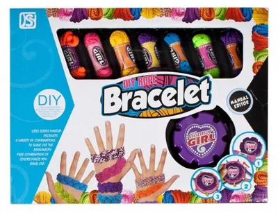 Produktbild von Mega Creative Kreativ-Set zum Armband-Basteln für Kinder