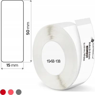 Produktbild von Niimbot RP15*50-130 Thermo-Etiketten