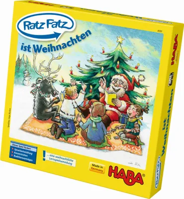 Produktbild von Haba 4591 Spiel Ratz Fatz ist Weihnachten