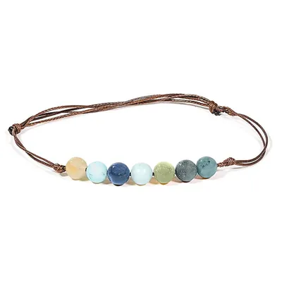 Produktbild von Armband Amazonit verstellbar -- 0.6 cm online bestellen   sofort