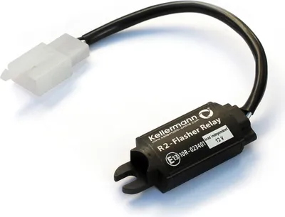 Produktbild von Kellermann Blinkrelais R2 - Typ K mit fahrzeugspezifischem Stecker, passend für viele Kawasaki Modelle
