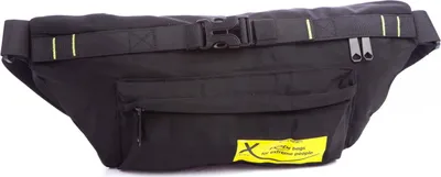 Produktbild von Bag Street große Bauchtasche Hüfttasche Gürteltasche für Reisen Schwarz-Gelb