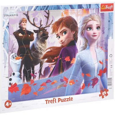 Immagine prodotto di TREFL Puzzle del Regno di Ghiaccio: Avventura 25 pezzi
