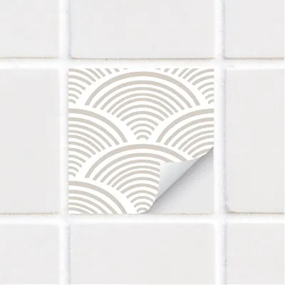Produktbild von Wandsticker Wasserdicht - Fliesensticker 15x15 cm - Set von 25 - Selbstklebend - Für Küche/Badezimmer - Einfach zu entfernen
