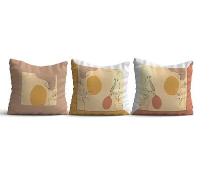 Produktbild von Evila Originals, Azury- KRL3531, Bunt, Kissenbezüge, 50% Baumwolle / 50% Polyester