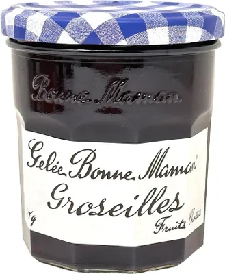Produktbild von Bonne Maman Rotes Johannisbeere-Gelee 370g – Authentischer Geschmack aus Frankreich