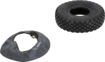 Immagine prodotto di Pneumatico 3.00-4 (260x85) Profilo "Block", per camion a sacco, incl. tubo flessibile