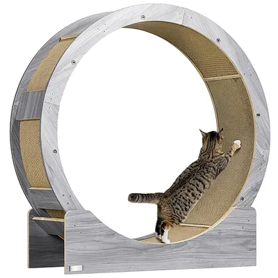 Produktbild von Katzenlaufrad Laufrad Katzen Bremse Kratzmatte Katzenrad gesunde Bewegung