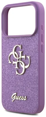 Immagine prodotto di Etui Guess fisso Glitter grande 4G Na Iphone 17 Pro Max - Fioletowe