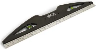Obrázok produktu pre Vodováha, dĺžka 60 cm, s magnetom, meranie uhla do 180°, kov a plast